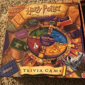 Harry Potter and The Sorcerer's Stone Trivia‎ Game Mattel -2000 No Instructions